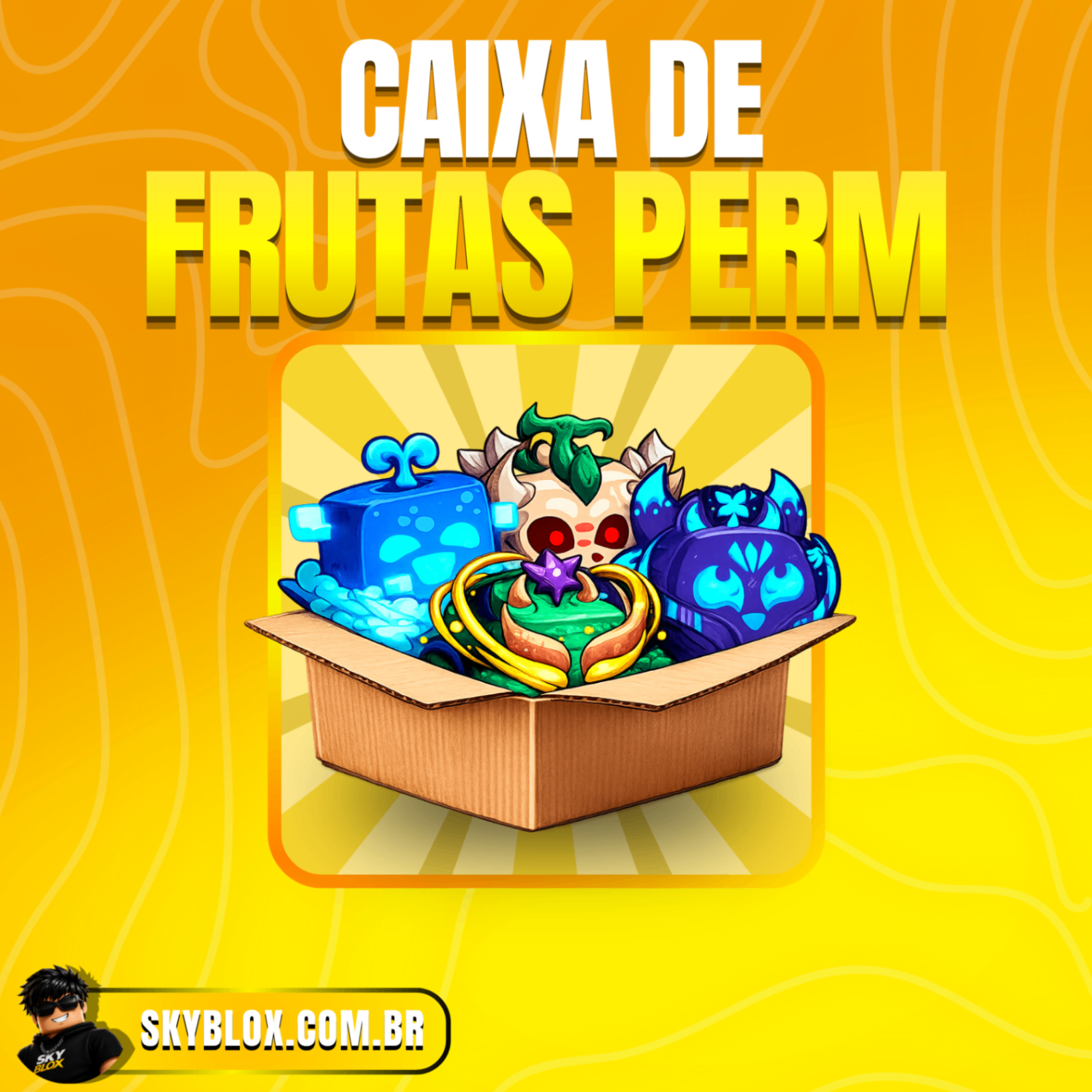Caixa de Frutas Permanentes